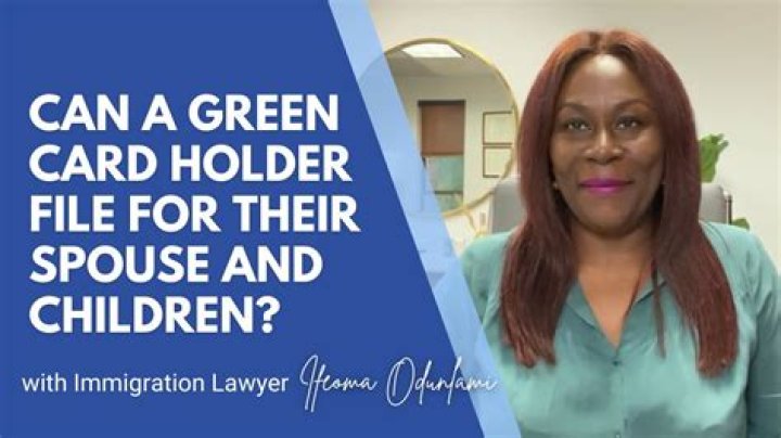Can a Green Card holder file for her mother?