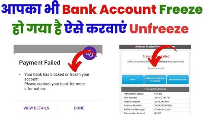 Can a Judgement freeze my bank account?