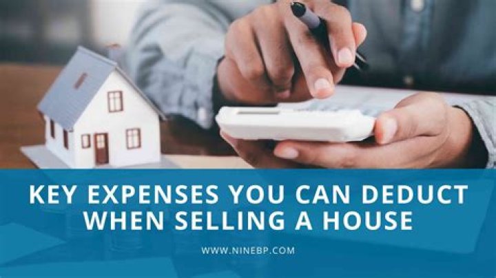 Can I deduct anything from buying a house?