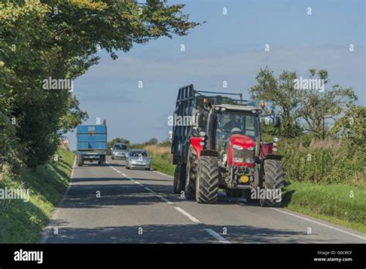 Can tractors use red diesel on the road?