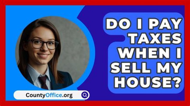Do I have to pay taxes when I sell my house in Michigan?