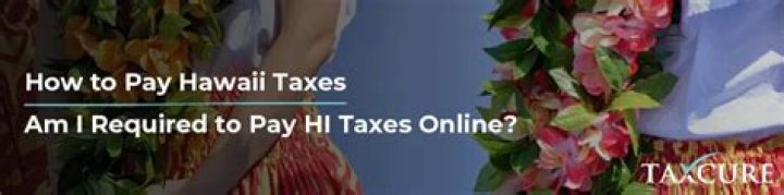 Do I need to file Hawaii state taxes?