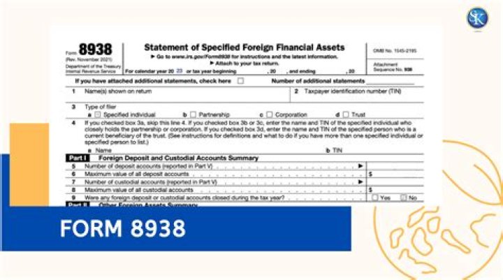 Do you report RRSP on form 8938?