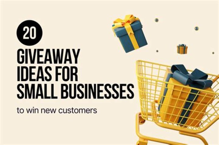 How do giveaways help businesses?