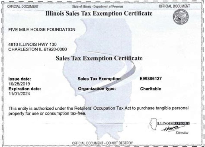 How do I get a sales tax exemption certificate in Ohio?