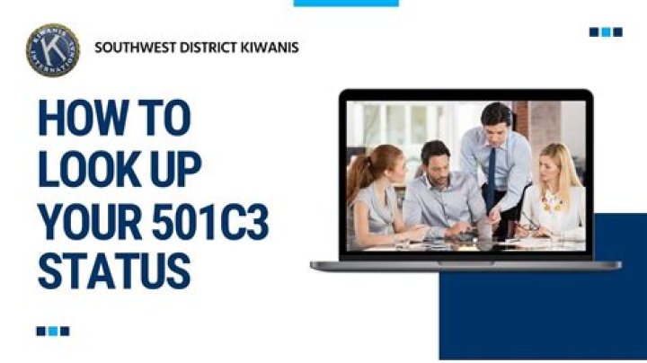 How do I prove my 501c3 status?