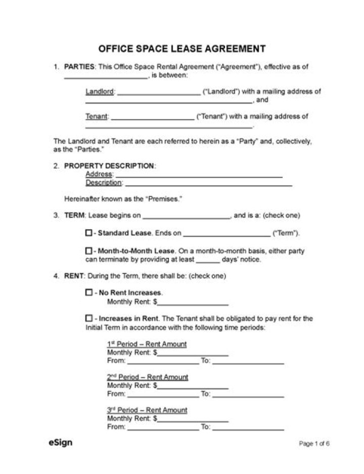How do I record an office lease?