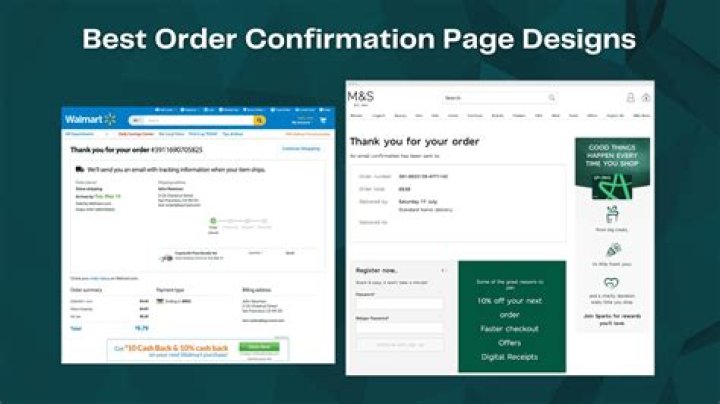 How do you ask a customer to confirm your order?