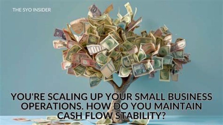 How do you maintain cash flow?