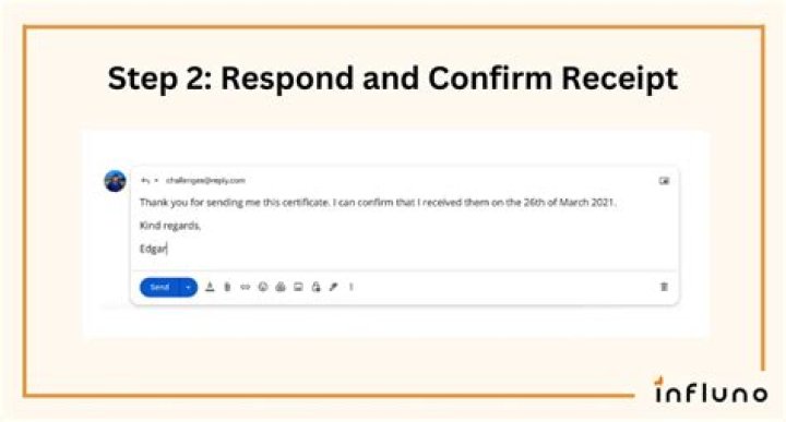 How do you respond to a new customer?