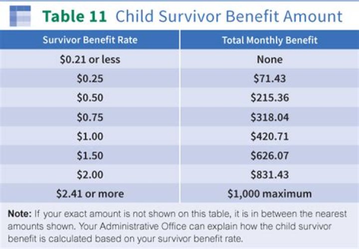 How long before survivor benefits start?