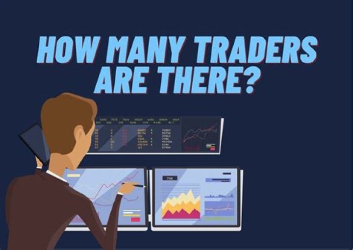 How many active traders are there?