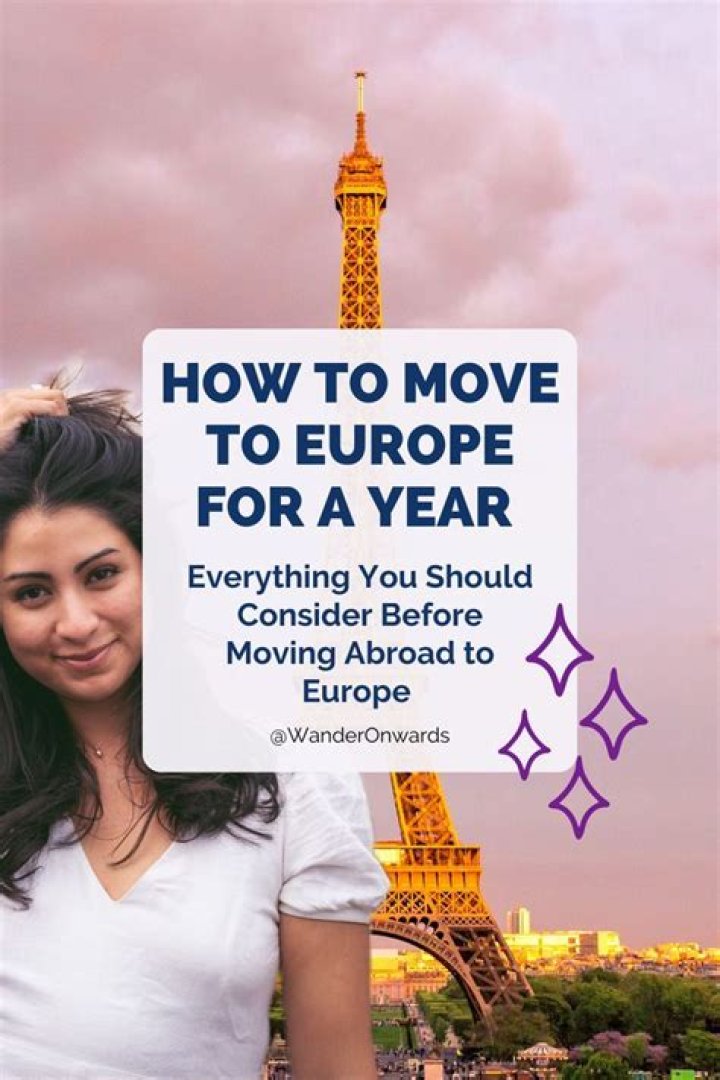 How much do you need to save to move to Europe?