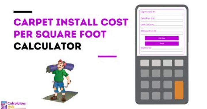 How much does it cost to install 1200 square feet of carpet?