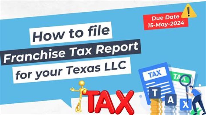 How much is franchise tax for LLC in Texas?