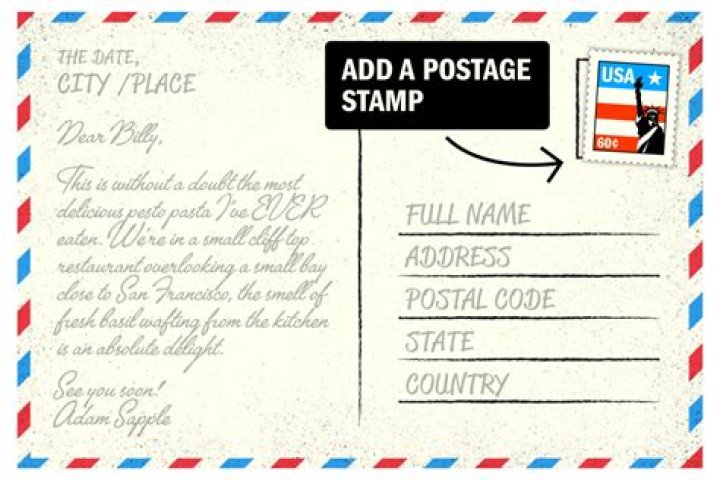 How much is postcard postage?