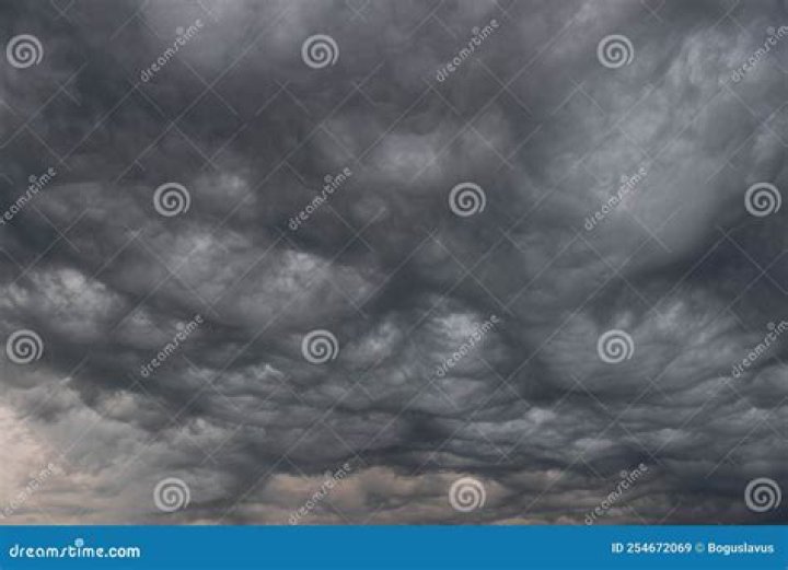 How much of the sky is covered by clouds today?