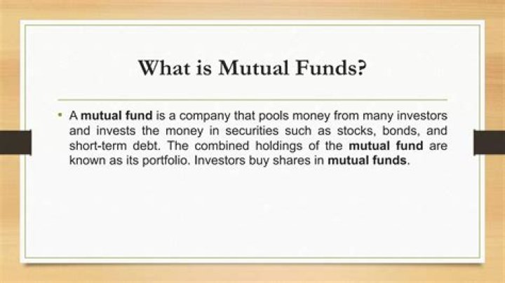 Is a company that pools money from many investors?