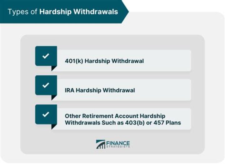 Is a hardship withdrawal a distribution?