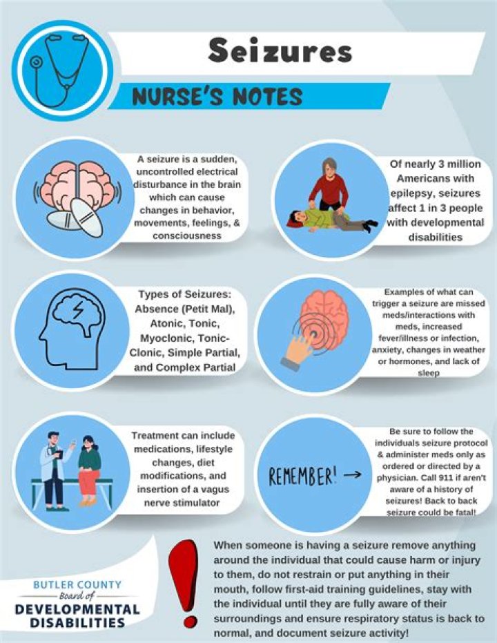 What are seizure warning signs called?