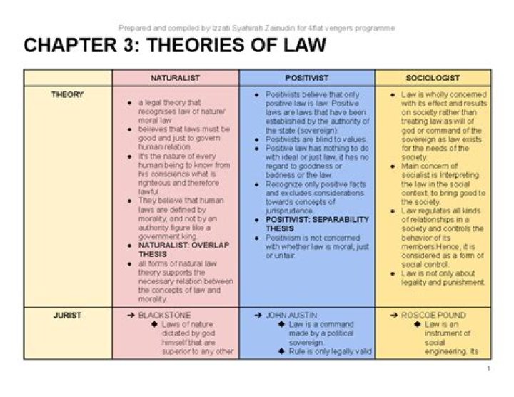 What are the legal theories?