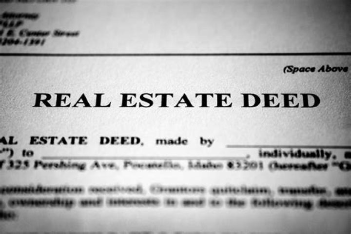 What does deeded house mean?