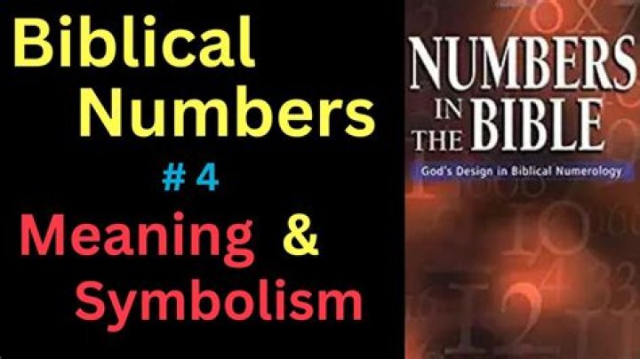 What does the number 4 symbolize?