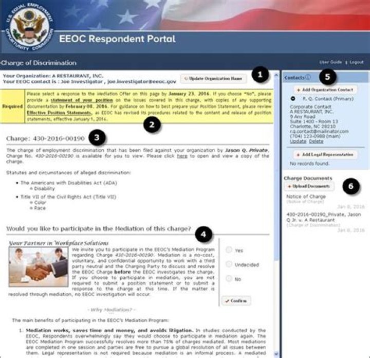What happens after an EEOC claim is filed?
