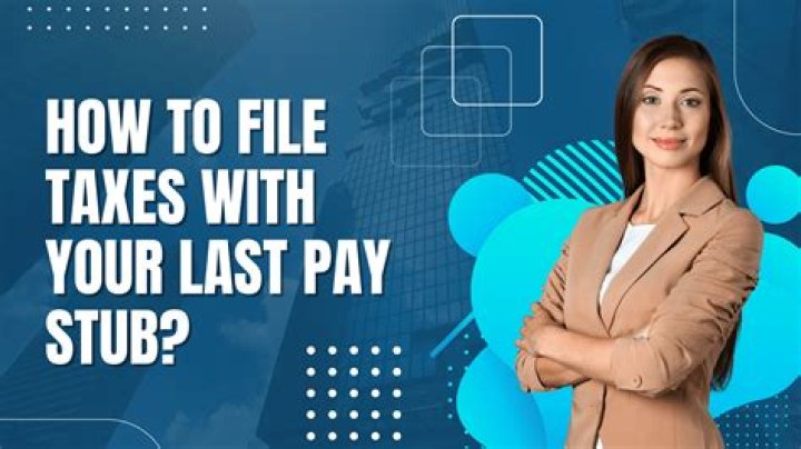 What information do you need from your W-2 to file taxes?