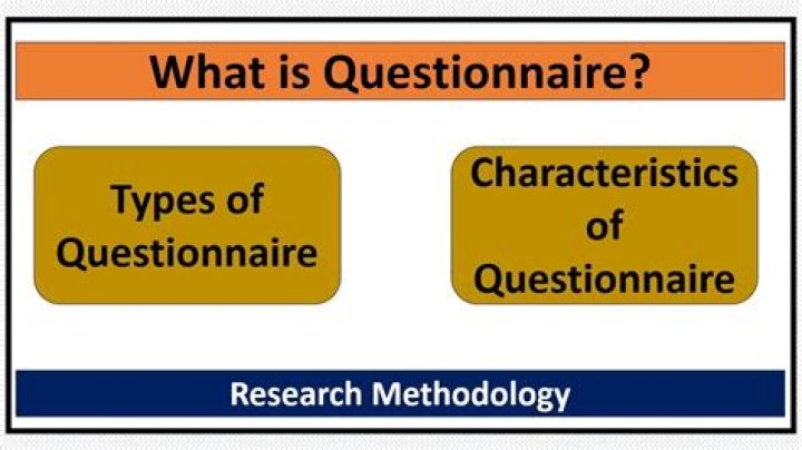 What is a questionnaire response?