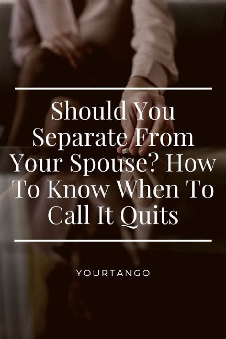 When does a spouse not live in your home?