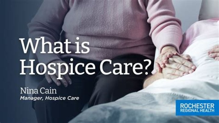 When someone is sent home on hospice What does that mean?