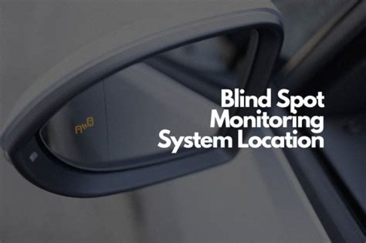 Where are blind spots located?
