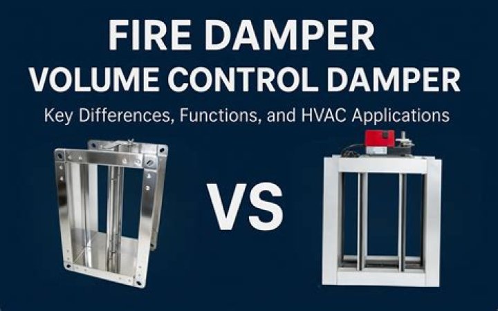 Where should dampers be installed?