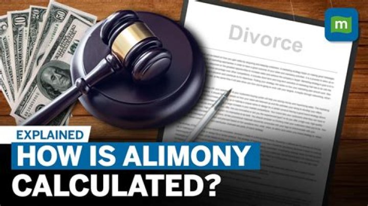 Why would alimony stop?